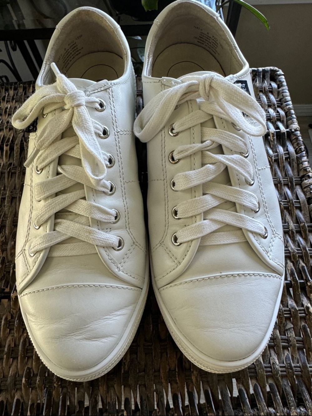 FRANKIE4‎ Nat II Leather Sneakers Women’s size 8